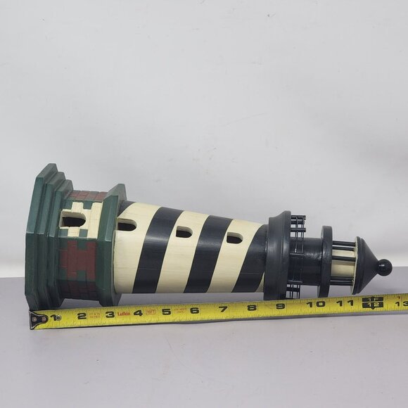 Heritage Mint Nautical Collection 13"‎ Candy Cane Lighthouse Decorative Figurine - Picture 10 of 16